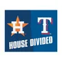 Fan Mats MLB Astros/Rangers House Divided Mat