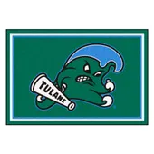 Fan Mats NCAA Tulane University 5'x8' Rug