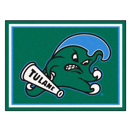 Fan Mats NCAA Tulane University 8'x10' Rug