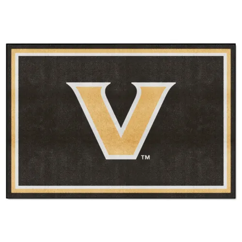 Fan Mats NCAA Vanderbilt University 5'x8' Rug