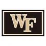 Fan Mats NCAA Wake Forest University 4'x6' Rug