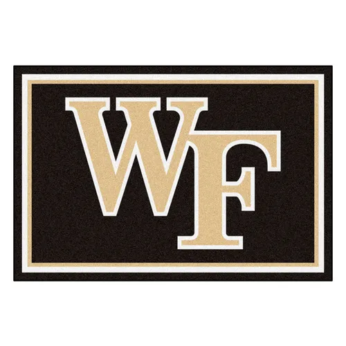 Fan Mats NCAA Wake Forest University 5'x8' Rug