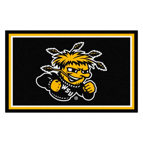 Fan Mats NCAA Wichita State University 4'x6' Rug