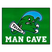 Fan Mats Tulane University Man Cave All-Star Mat