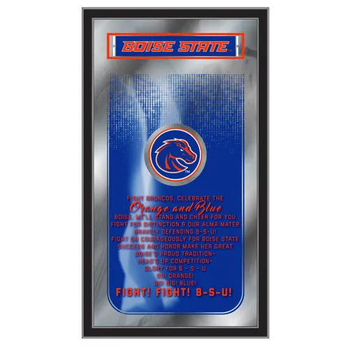 Holland Boise State University Fight Song Mirror. Free shipping.  Some exclusions apply.