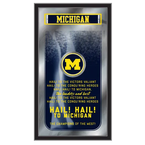 Holland University of Michigan Fight Song Mirror. Free shipping.  Some exclusions apply.