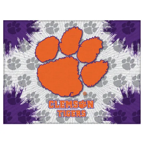 Holland Clemson University Logo Printed Canvas Art. Free shipping.  Some exclusions apply.
