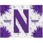 Holland Northwestern Univ Logo Printed Canvas Art