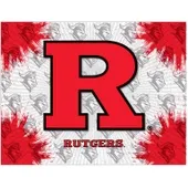 Holland Rutgers University Logo Printed Canvas Art