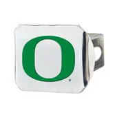 Fan Mats NCAA Oregon Chrome/Color Hitch Cover