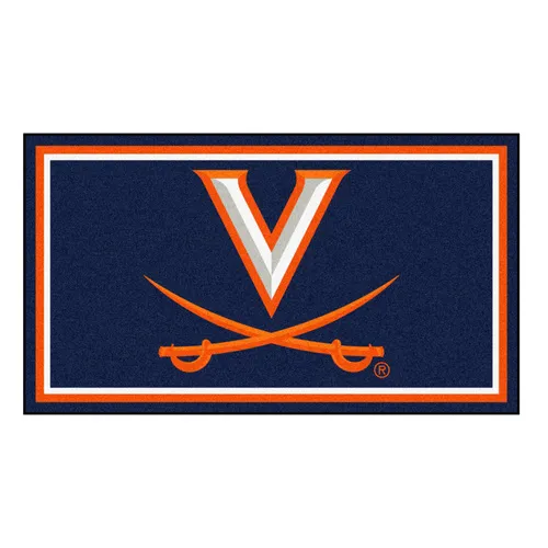 Fan Mats NCAA Virginia 3x5 Rug