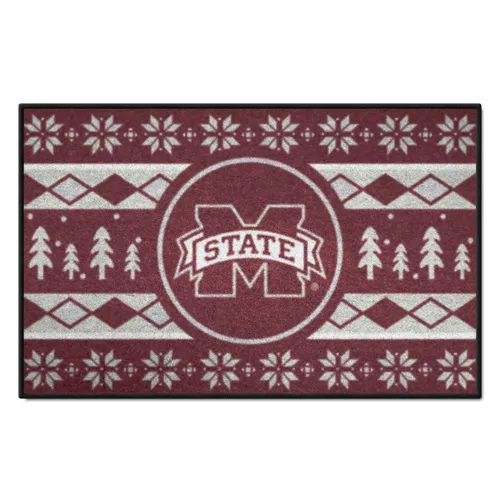 Fan Mats NCAA M-State Holiday Sweater Starter Mat