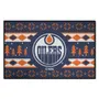 Fan Mats NHL Edmonton Holiday Sweater Starter Mat