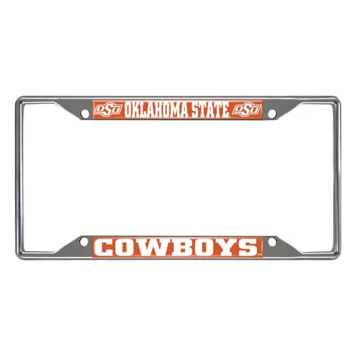 Fan Mats NCAA Oklahoma State License Plate Frame