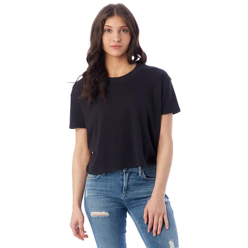 Alternative Ladies' Headliner Cropped T-Shirt 5114BP. Printing is available for this item.