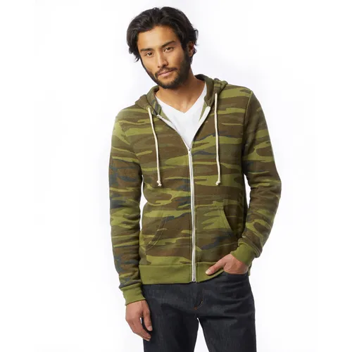 Alternative Men's Rocky Eco-Fleece Zip Hoodie AA9590