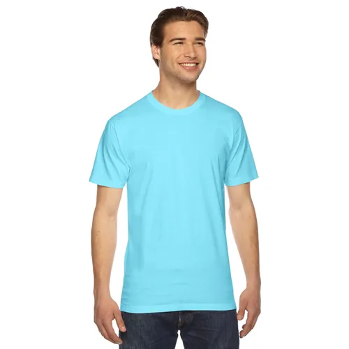 American Apparel Unisex Fine Jersey Short-Sleeve T-Shirt 2001W. Printing is available for this item.