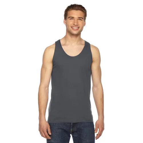 American Apparel Unisex Fine Jersey Tank 2408W. Printing is available for this item.