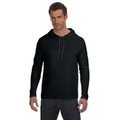 Anvil Adult Lightweight Long-Sleeve Hooded T-Shirt 987AN