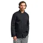 Artisan Collection By Reprime Unisex Studded Front Long-Sleeve Chef's Coat RP665