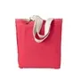 Authentic Pigment 14 oz. Direct-Dyed Raw-Edge Tote 1906
