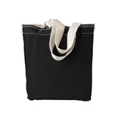 Authentic Pigment 14 oz. Direct-Dyed Raw-Edge Tote 1906