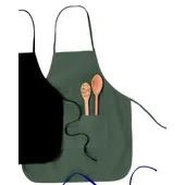 Big Accessories Two-Pocket 28" Apron APR52