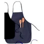 Big Accessories Two-Pocket 28" Apron APR52