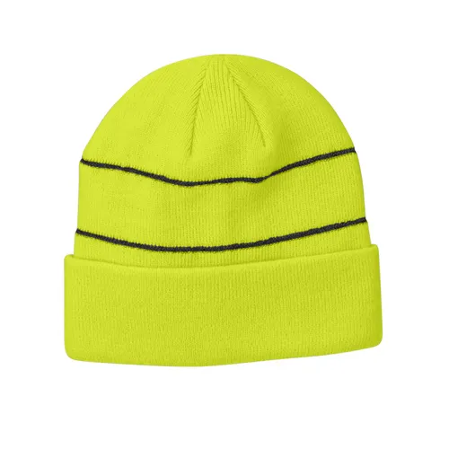 Big Accessories Reflective Beanie BA535