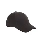 Big Accessories 6-Panel Brushed Twill Structured Cap BX002