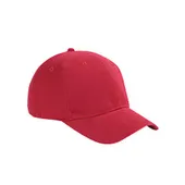 Big Accessories 6-Panel Brushed Twill Structured Cap BX002