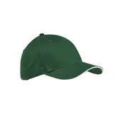 Big Accessories 6-Panel Twill Sandwich Baseball Cap BX004