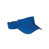 Big Accessories Cotton Twill Visor BX006