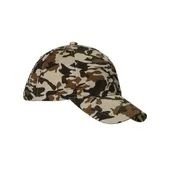 Big Accessories Unstructured Camo Cap BX018