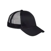 Big Accessories 6-Panel Structured Trucker Cap BX019