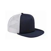 Big Accessories 5-Panel Foam Front Trucker Cap BX030