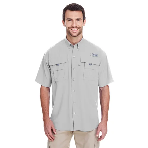 Columbia Men's Bahama II Short-Sleeve Shirt 7047. Printing is available for this item.