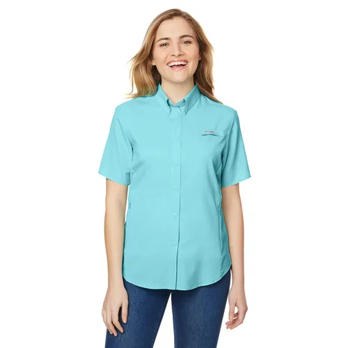 Columbia Ladies' Tamiami II Short-Sleeve Shirt 7277. Printing is available for this item.