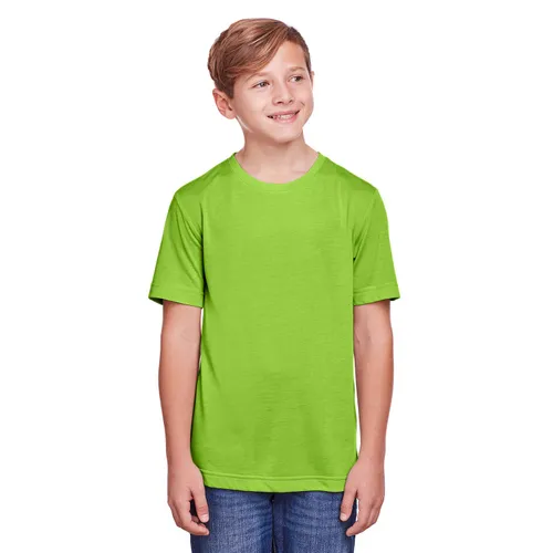 Core 365 Youth Fusion ChromaSoft Performance T-Shirt CE111Y. Printing is available for this item.