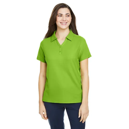 Core 365 Ladies' Fusion ChromaSoft Pique Polo CE112W. Printing is available for this item.