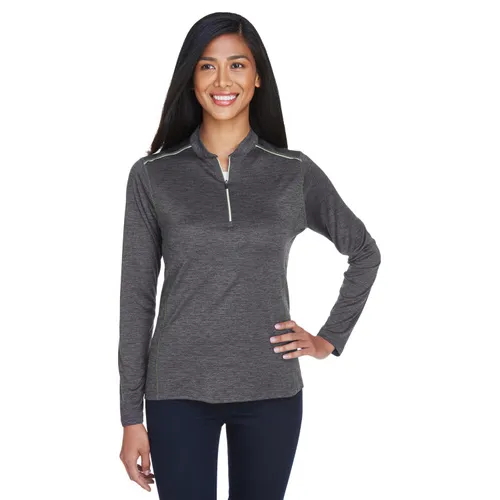 Core 365 Ladies' Kinetic Performance Quarter-Zip CE401W. Decorated in seven days or less.