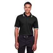 Devon & Jones Men's CrownLux Performance Plaited Tipped Polo DG20C