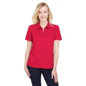 Devon & Jones CrownLux Performance Ladies' Address Melange Polo DG22W