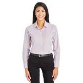 Devon & Jones CrownLux Performance Ladies' Micro Windowpane Shirt DG540W