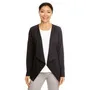 Devon & Jones Ladies' Perfect Fit Draped Open Blazer DP465W