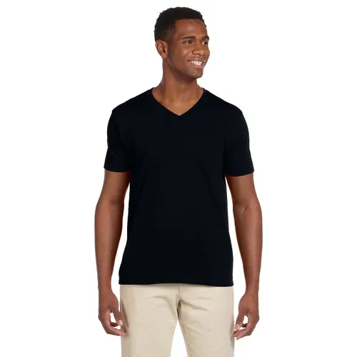 Gildan Adult Softstyle 4.5 oz. V-Neck T-Shirt G64V. Printing is available for this item.