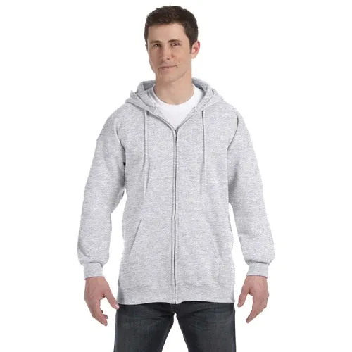 Hanes Adult 9.7 oz. Ultimate Cotton 90/10 Full-Zip Hood F280