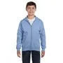 Hanes Youth 7.8 oz. EcoSmart 50/50 Full-Zip Hood P480