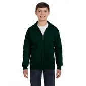 Hanes Youth 7.8 oz. EcoSmart 50/50 Full-Zip Hood P480