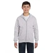 Hanes Youth 7.8 oz. EcoSmart 50/50 Full-Zip Hood P480